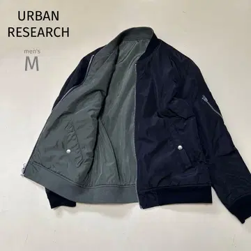 URBANRESEARCH 어반 리서치 리버서블 MA-1 블랙 카키
