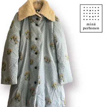 레어 미나 페르호넨 ballade 롱 다운 코트