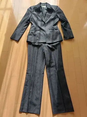 다크 그레이 수트 셋업 상하의 세트