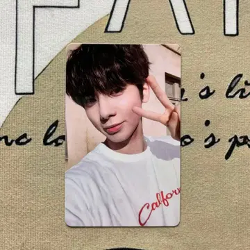 TXT 태현 LINE MUSIC 재생 캠페인 트레이딩 카드