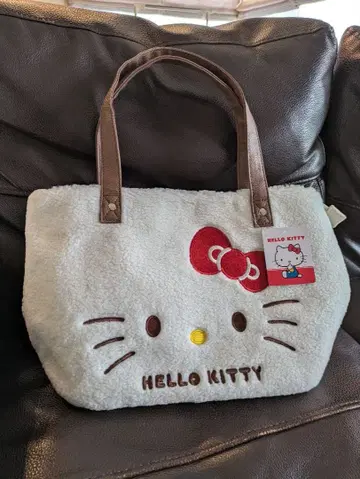 HELLO KITTY 플리스 토트백 새상품 시마무라