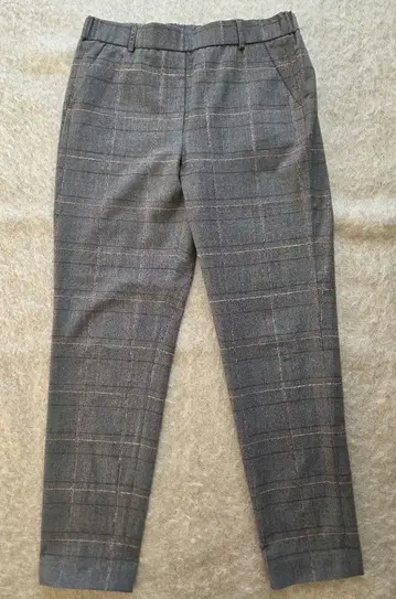 페리코 울 체크 팬츠 42