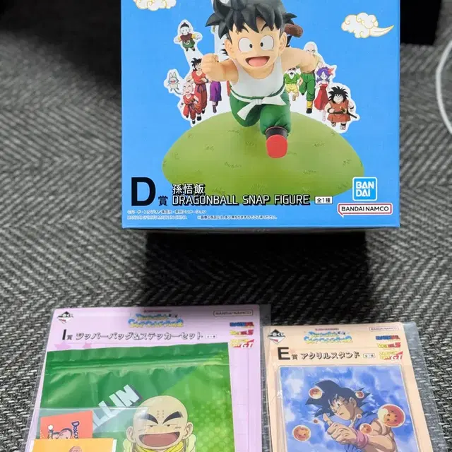 (일괄) 드래곤볼 스냅 피규어 + 돗포로백 아크릴스탠드