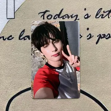 TXT 휴닝카이 LINE MUSIC 재생 캠페인 트레이딩 카드