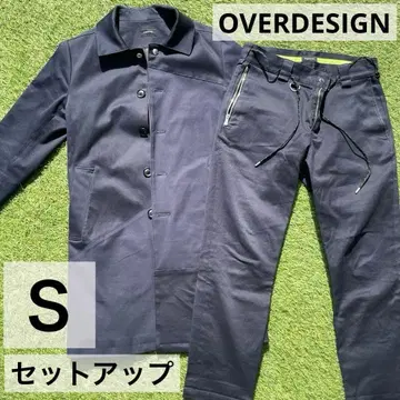OVERDESIGN 셋업 테일러드 자켓 슬랙스 팬츠 S