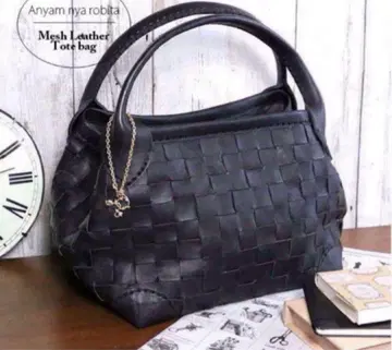 robita 로비타 천연 가죽 2 WAY 토트백