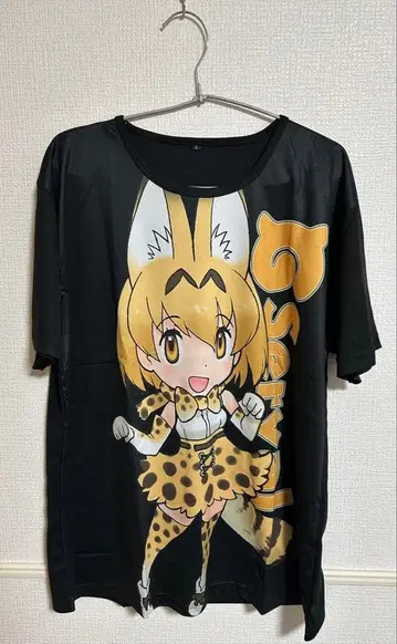 미사용품 케모노 프렌즈 사바루 T셔츠 L사이즈