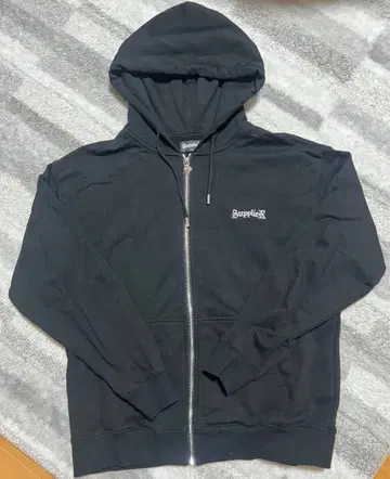 supplier 블랙 후드티