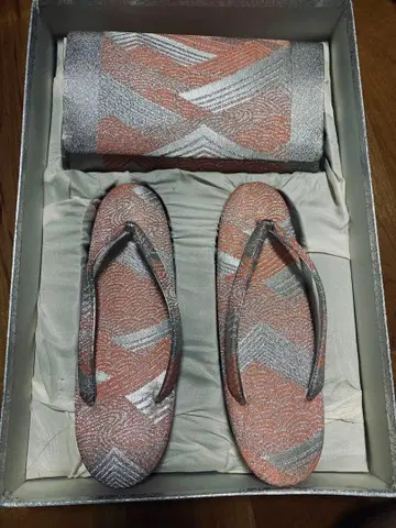 조리와 백 세트 오렌지 실버