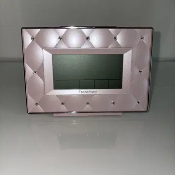 Francfranc 아비스코 디지털 시계 핑크 전파 시계