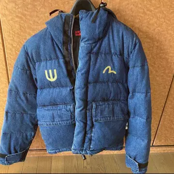 EVISU YAMANE 데님 다운 자켓