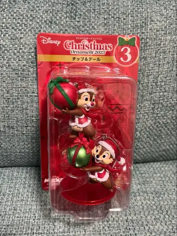 디즈니 크리스마스 오너먼트 2025 복권 칩과 데일