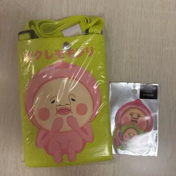 코비토즈칸 카쿠레모모지리 스모모노우치 니트 숄더백 스티커