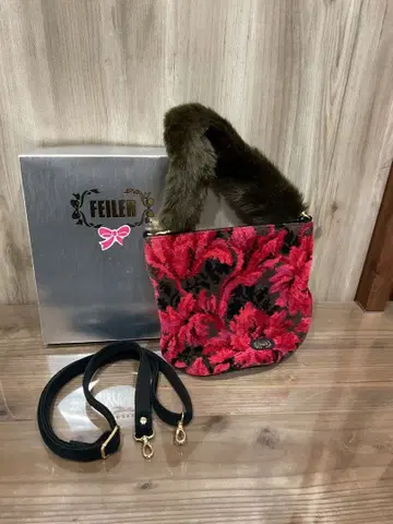 FEILER 플라워 패턴 핸드백