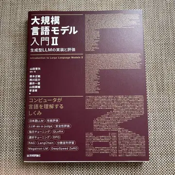 대규모 언어 모델 입문 II