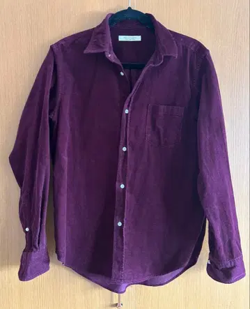 JOURNAL STANDARD 버건디 코듀로이 셔츠