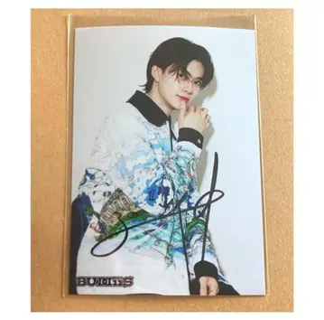 BUDDiiS FUMINORI 사인 포함 브로마이드