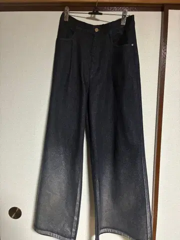 [ 미사용 ] 그라데이션 하쿠 프린트 데님 팬츠 HARE 하레 인기 상품