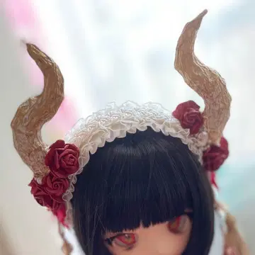 인형용 머리띠 뿔