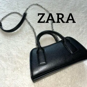 ZARA 미사용 새상품 페이크 레더 체인 숄더백