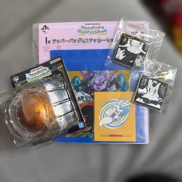 드래곤볼 제일복권 F상 I상 & 러버 마스코트 세트