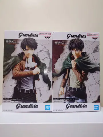 332. 진격의 거인 리바이 엘렌 예거 그란디스타 최신 프라이스 2체