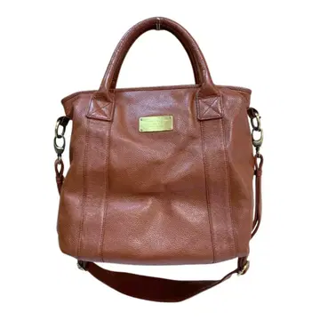 BEAMS BOY 빔즈 보이 소가죽 가죽 2WAY 숄더백 브라운