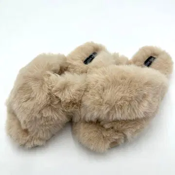 NINEWEST 퍼 샌들 25cm 167