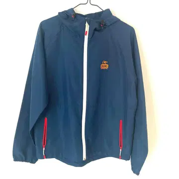 참스 CHUMS 나일론 자켓 윈드 브레이커 네이비 x 오렌지