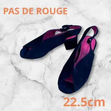 파 드 루즈 오픈토 샌들 블랙 22.5