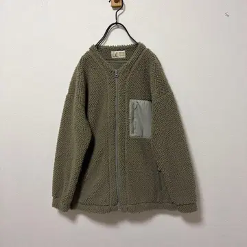 Marmot 보아 코트 가디건 M 사각유리 씨 콜라보