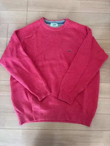 a2644 악어 니트 스웨터 핑크 [ 2L ]