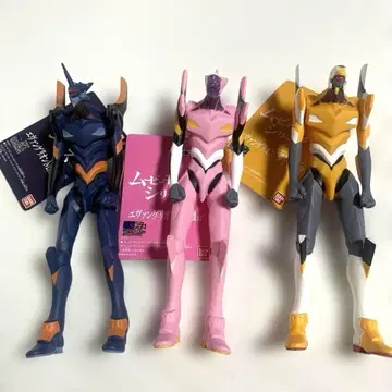 에반게리온 피규어 3체 세트 미사용 새상품