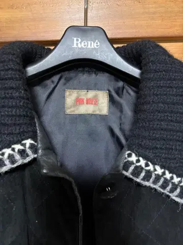 PINK HOUSE 니트 옷깃 자켓