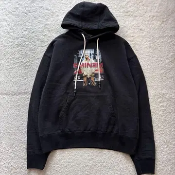 BYWEAR 에미넴 후드티 빈티지 가공