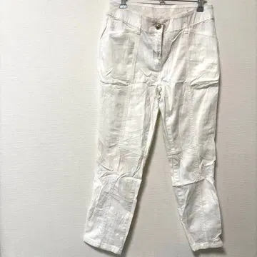 Chico's 화이트 팬츠 U.S. 사이즈 2R 포켓 WHITE