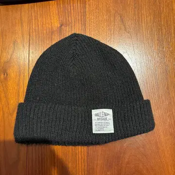 CHALLENGER BRIGADE 니트 모자 블랙