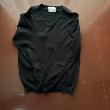 Sonny Label V넥 스웨터 M 블랙