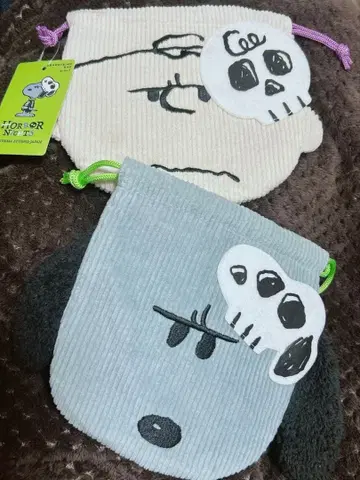 USJ 스누피 찰리 브라운 복조리 할로윈 2개 세트