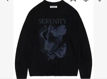 [ 12/16 발송 ] Vivastudio SERENITY 블랙 스웨터