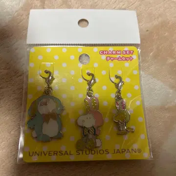 USJ 스누피 참 세트 키링