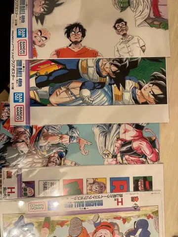 드래곤볼 제일복권 40th 클리어 포스터