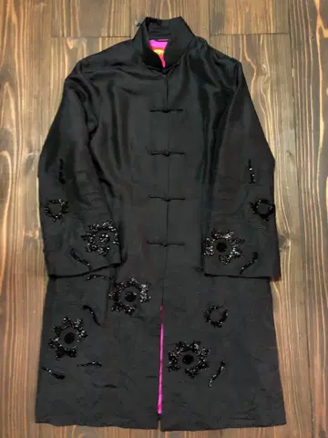 SHANGAITANG 차이나 자켓 실크 100% 상하이탄