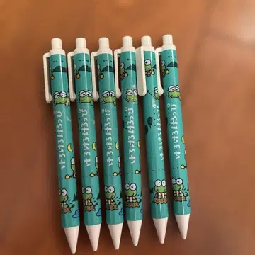 산리오 케로케로케로피 샤프 6자루