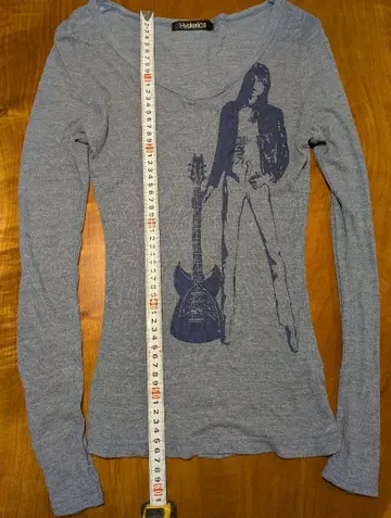 Hysterics 긴팔 T셔츠 그레이