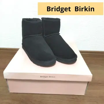 bridget birkin 브리짓 버킨 블랙 어그 부츠