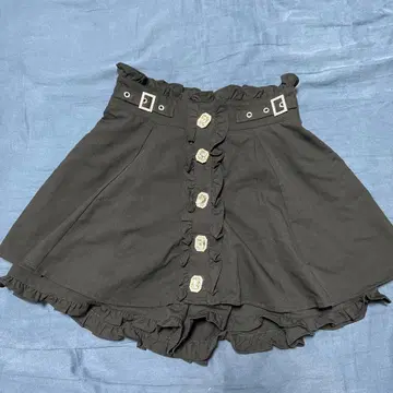 Ank Rouge 스카판 스커트 숏팬츠 블랙