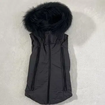 레어 미사용품 버팔로밥 다운 베스트 퍼 기믹