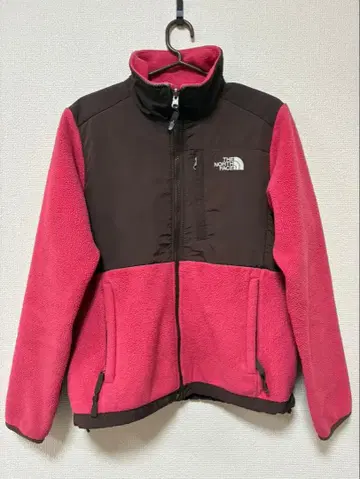 THE NORTH FACE 플리스 자켓 S 사이즈 핑크/브라운