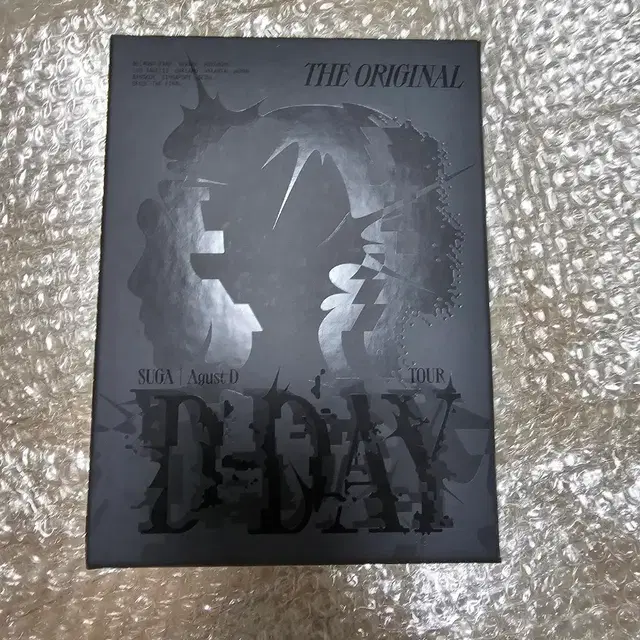 BTS 슈가 Agust D TOUR 'D-DAY DVD 특전포함